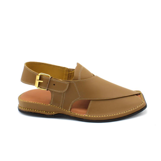 Article SM-009 Chocolate brown zardari chappal