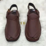 Premium Kaptaan Chappal Chocolate Brown SMC